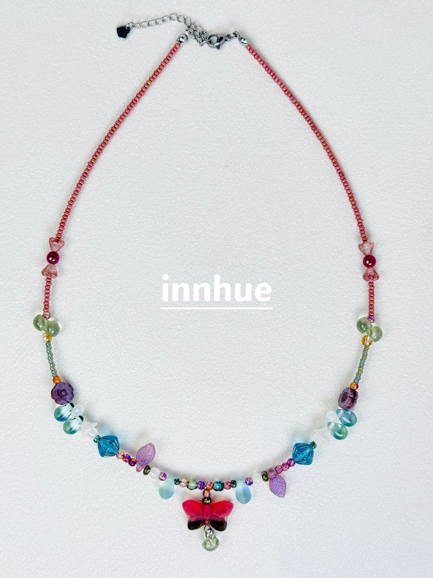She Landed Just Once — Butterfly Charm Necklace